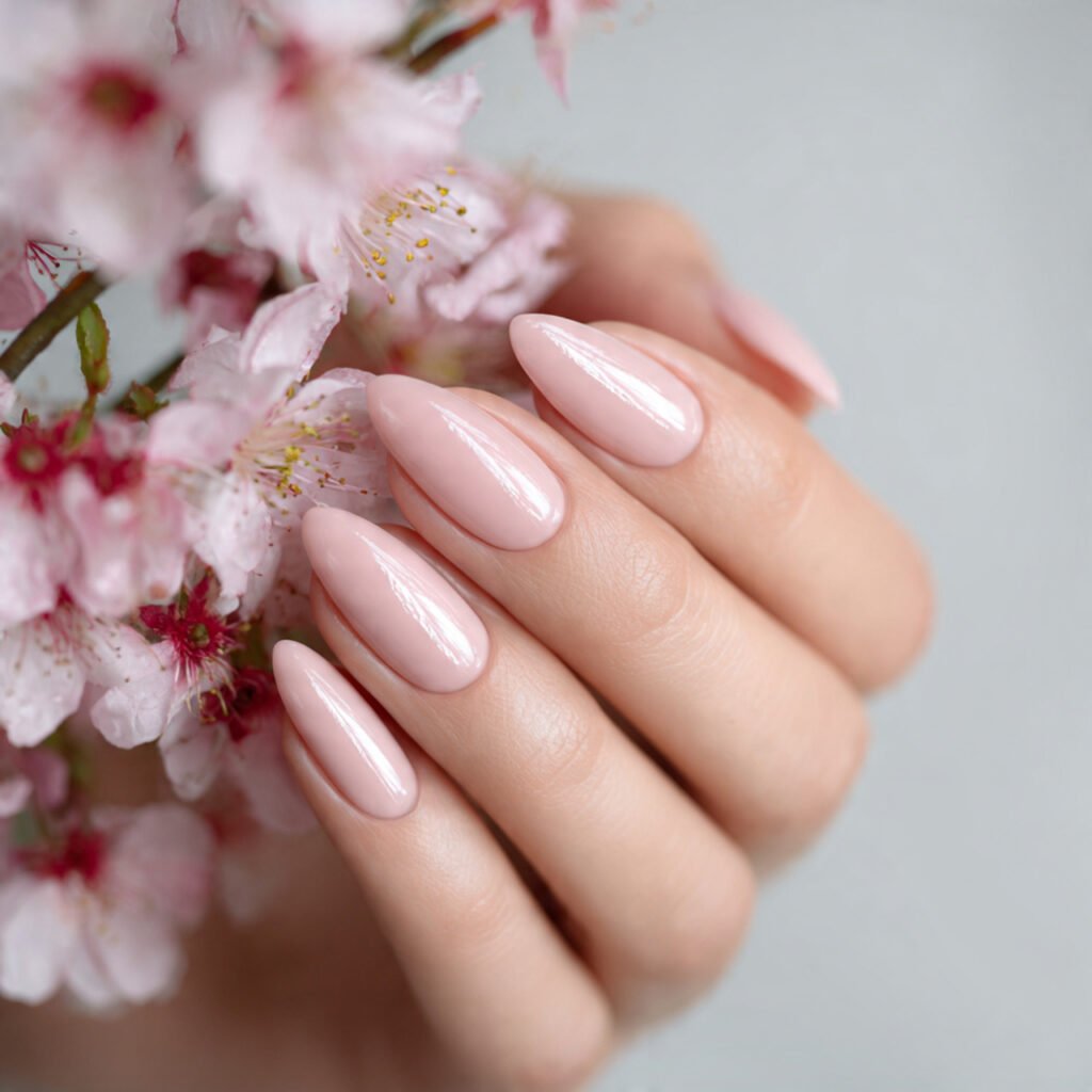 27 Early Spring Nails Ideas That Are Totally Fresh & Trendy 2026 19 Almond Shape Spring Nail Ideas