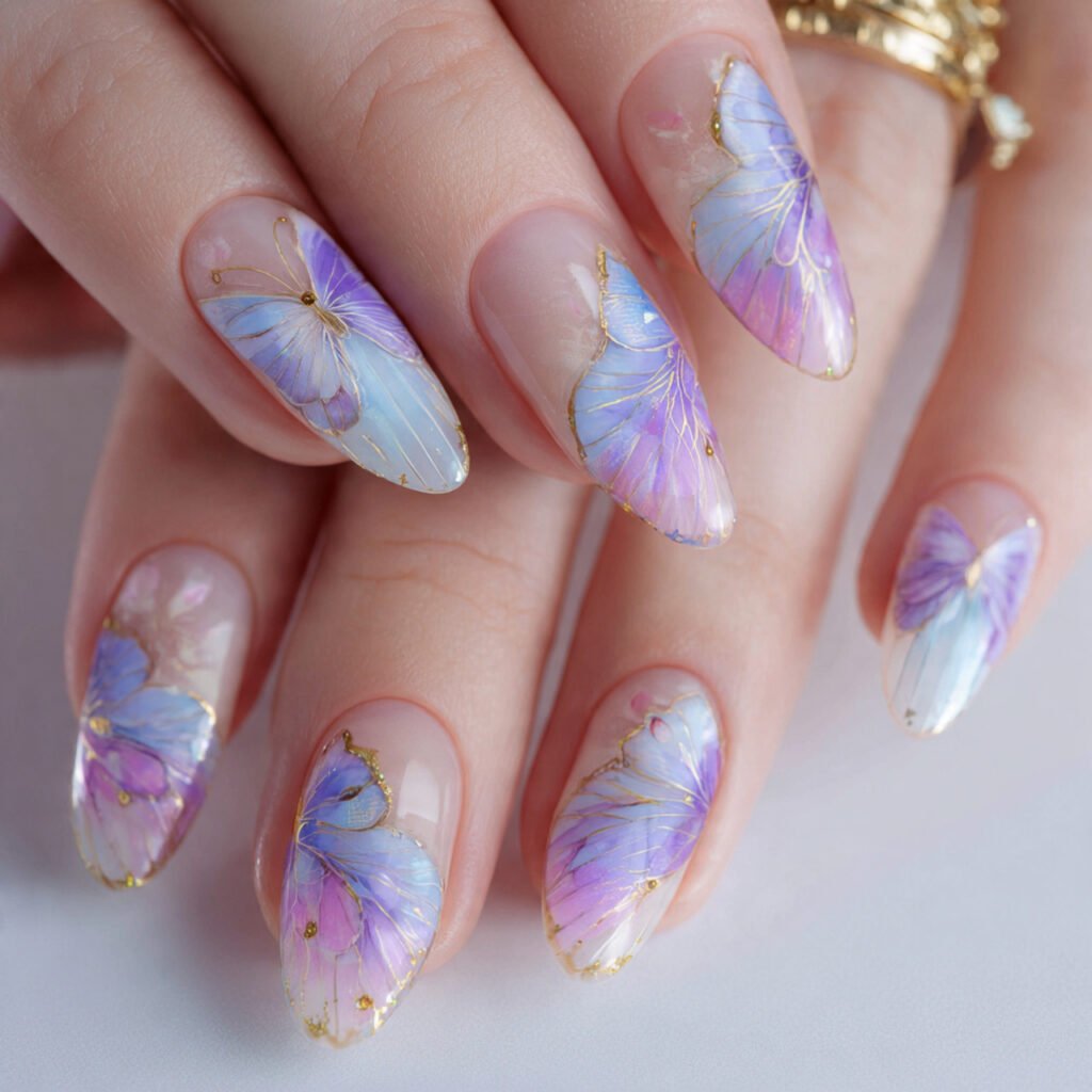 27 Early Spring Nails Ideas That Are Totally Fresh & Trendy 2026 9 Butterfly Nail Ideas for Spring