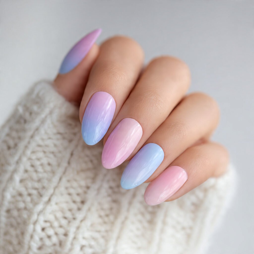 27 Early Spring Nails Ideas That Are Totally Fresh & Trendy 2026 11 Ombre Pastel Nail Ideas