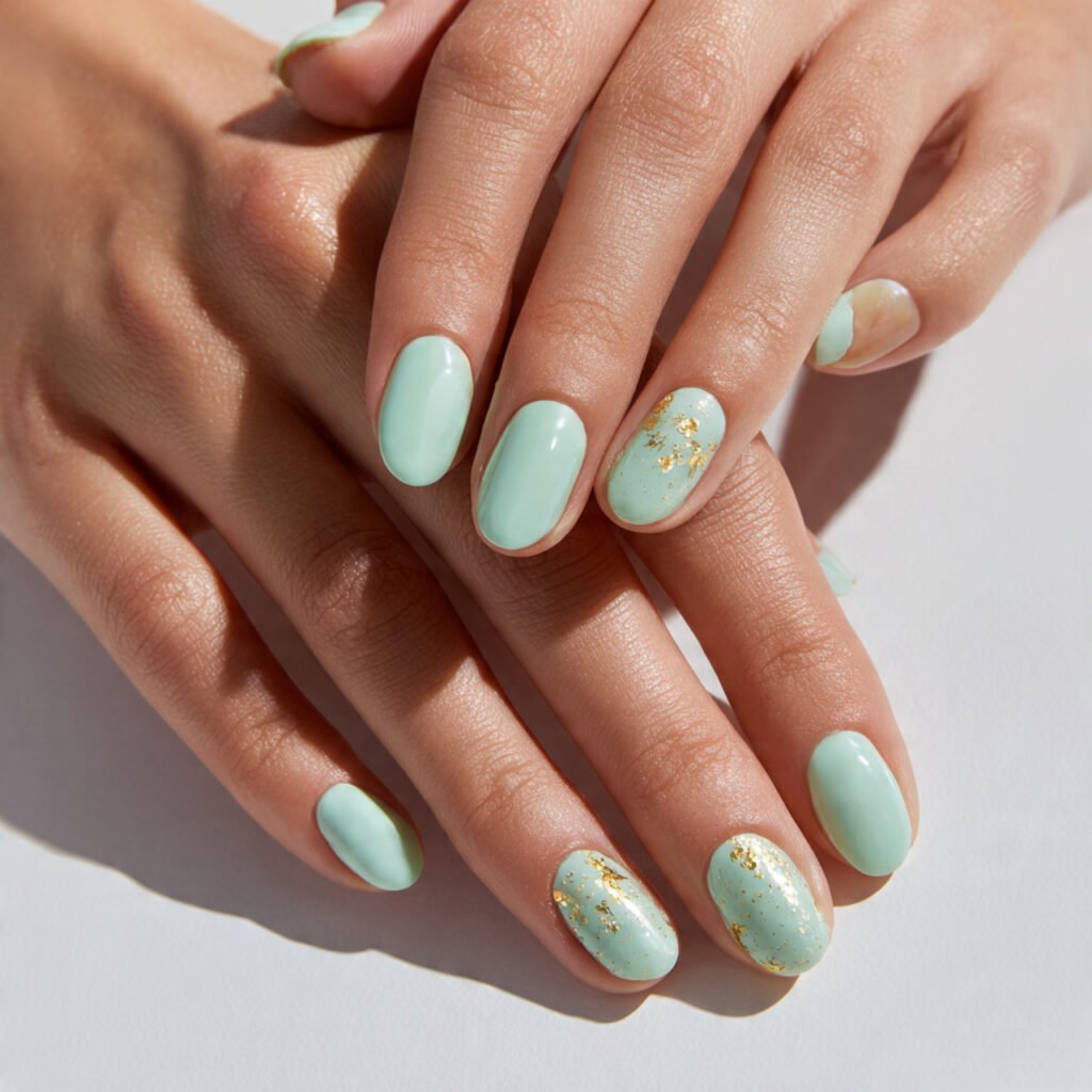 27 Early Spring Nails Ideas That Are Totally Fresh & Trendy 2026 5 Soft Mint Green Nail Ideas