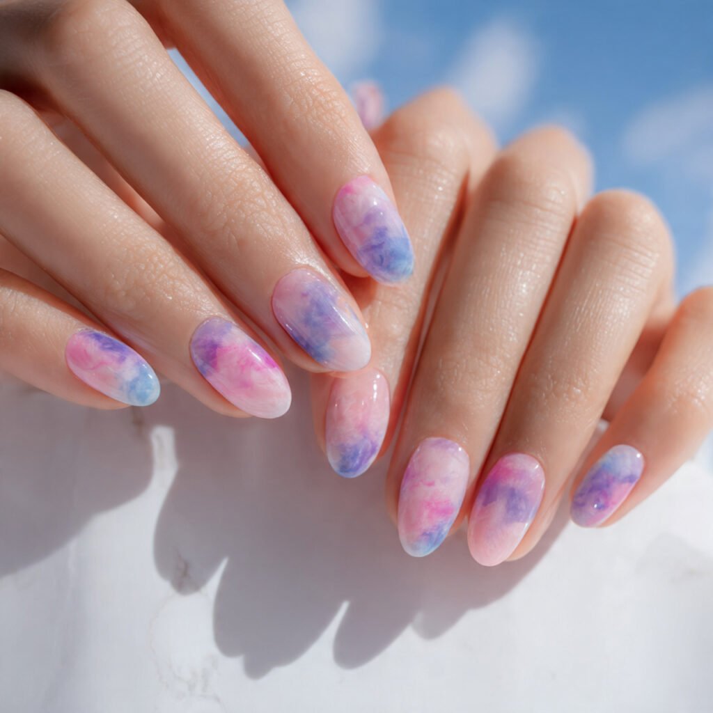 27 Early Spring Nails Ideas That Are Totally Fresh & Trendy 2026 6 Watercolor Nail Ideas for Spring