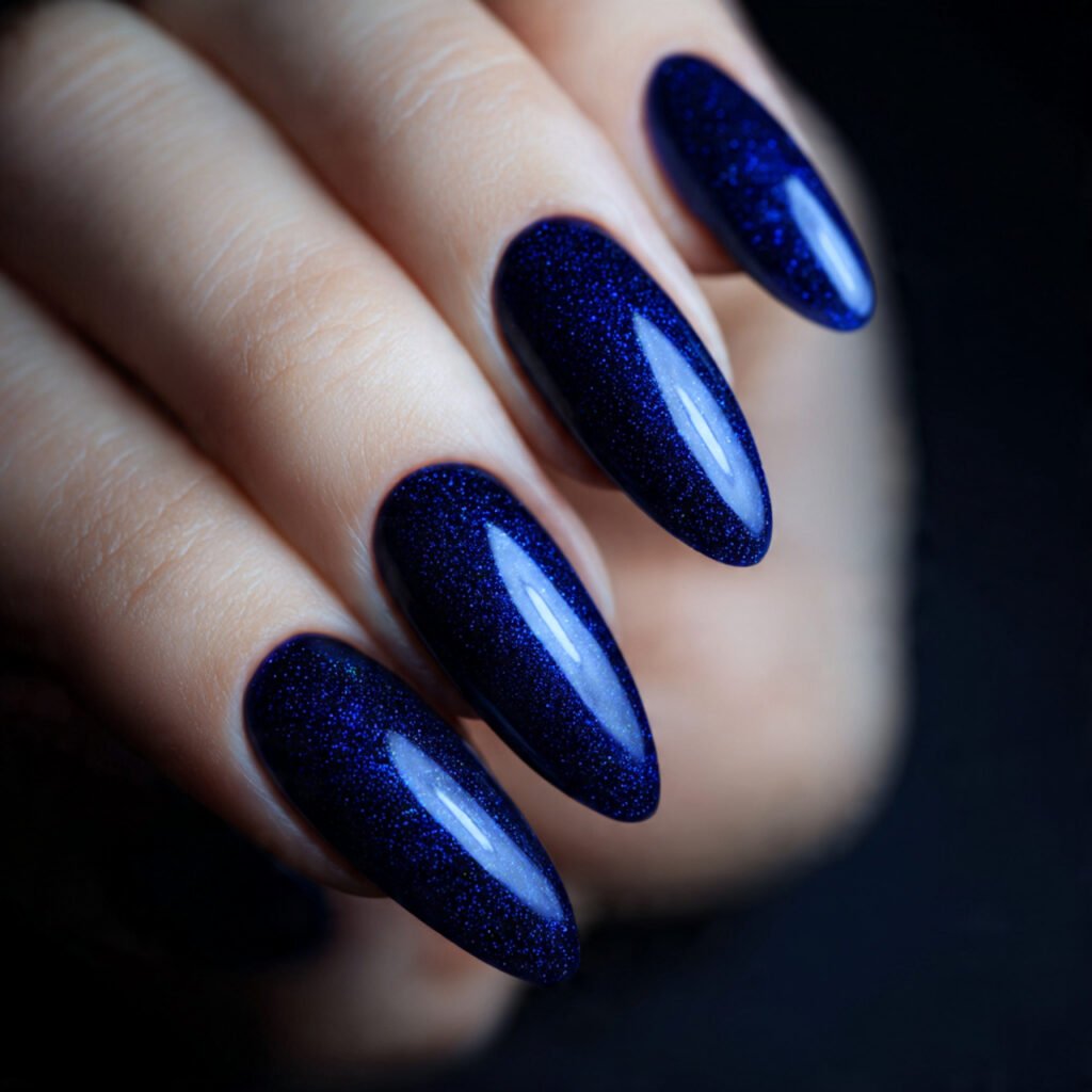 30 Best Dark Nail Ideas for Every Shade of Mysterious 12 Inky Indigo Nails Ideas