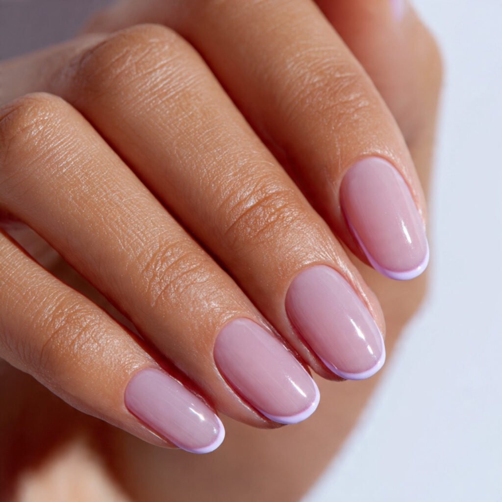 26 Summer Nails Simple Designs That Work for Any Occasion 11 Pastel French Line