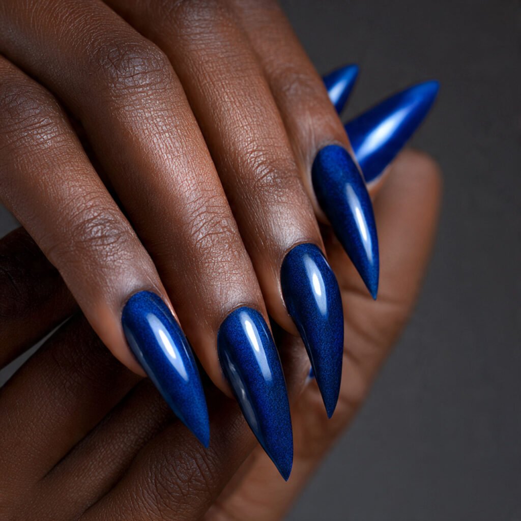 27 Gorgeous Nail Ideas for Black Women You Will Love 11 Stiletto Nail Ideas