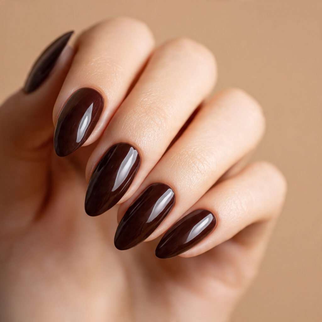 30 Best Dark Nail Ideas for Every Shade of Mysterious 14 Espresso Brown Nails Ideas