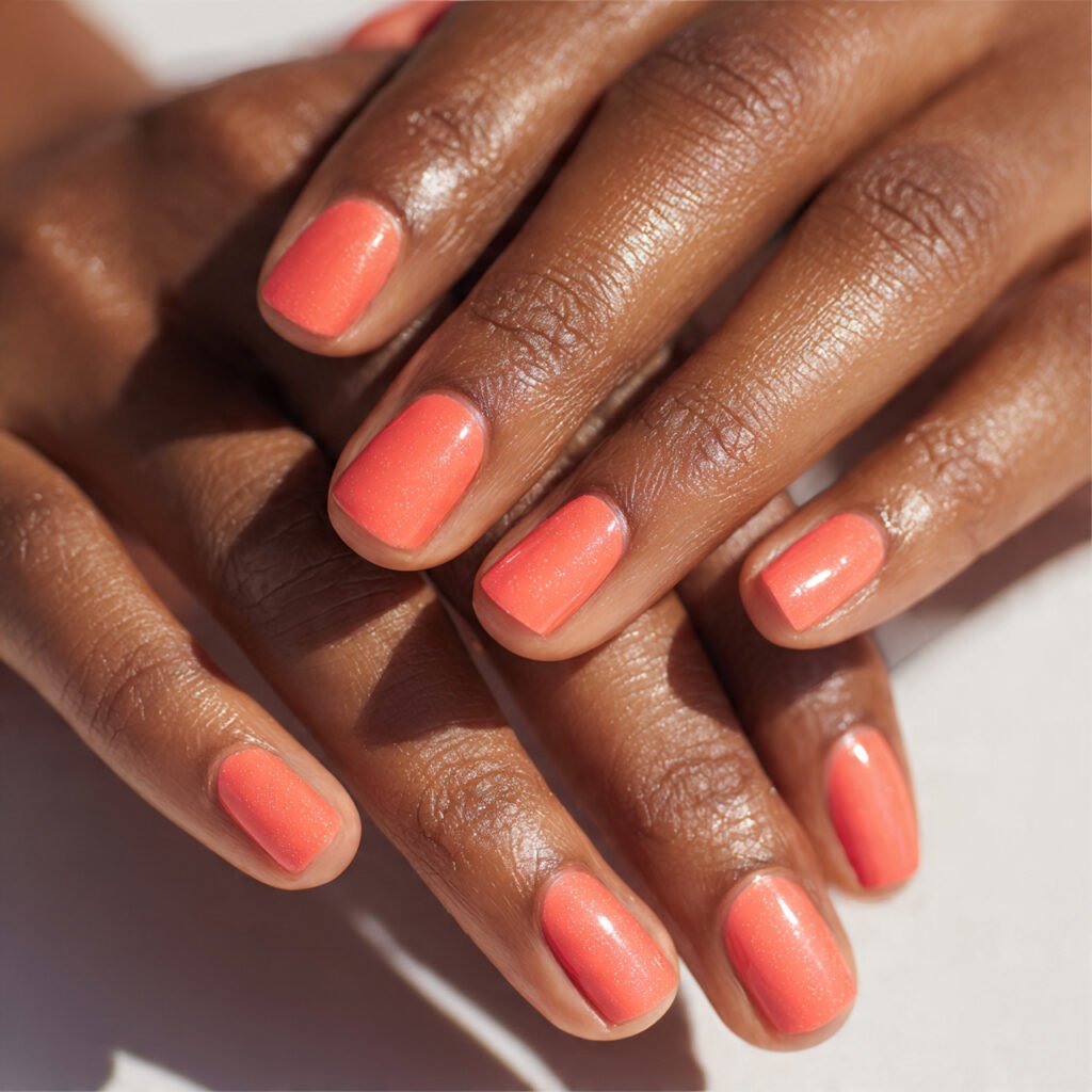 Light Coral for a Sun-Kissed Feel