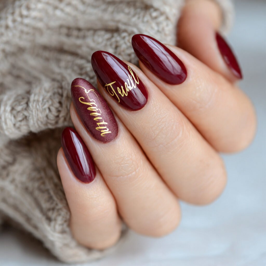 27 Stunning Thanksgiving Nail Ideas for a Festive Look 14 Thankful Nail Art Ideas