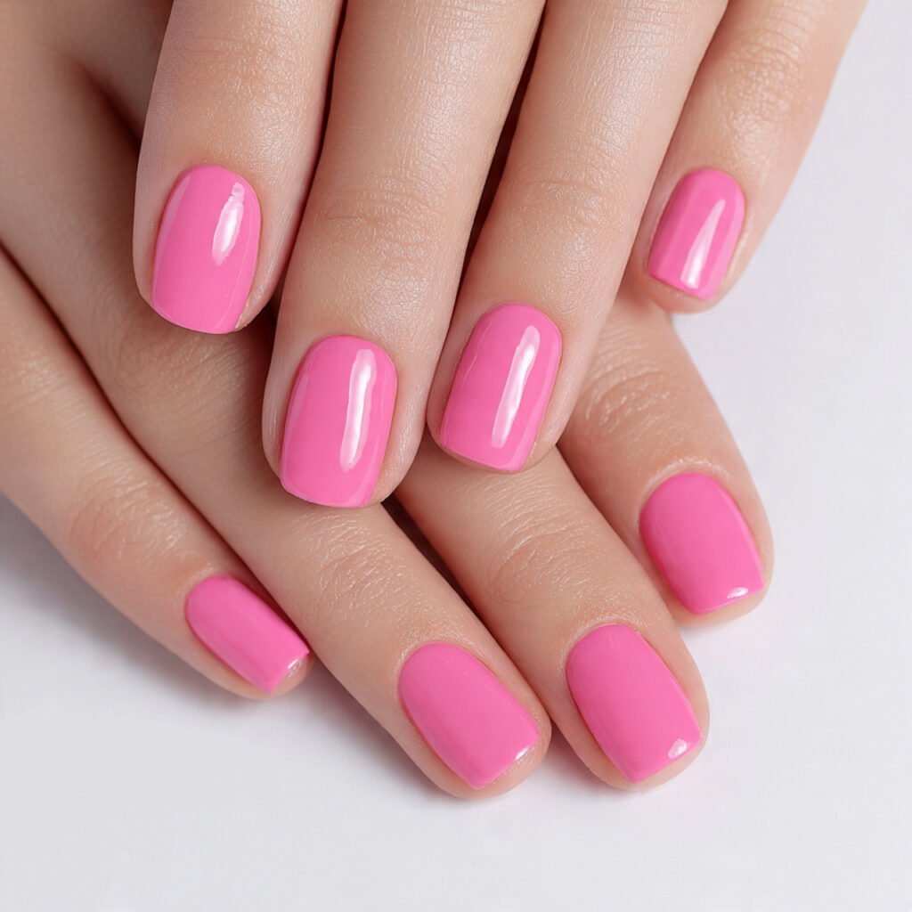 25 Awesome Summer Nails Square Designs That Make Every Outfit Better 14 Cotton Candy Pink Square