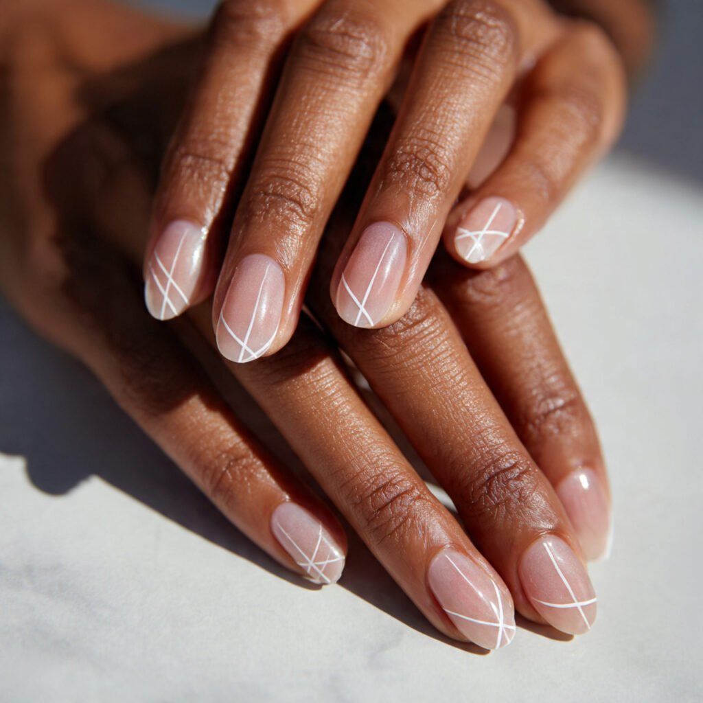 Negative Space Line Art