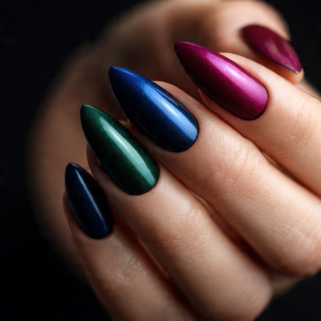 30 Best Dark Nail Ideas for Every Shade of Mysterious 18 Deep Jewel Tone Nails Ideas