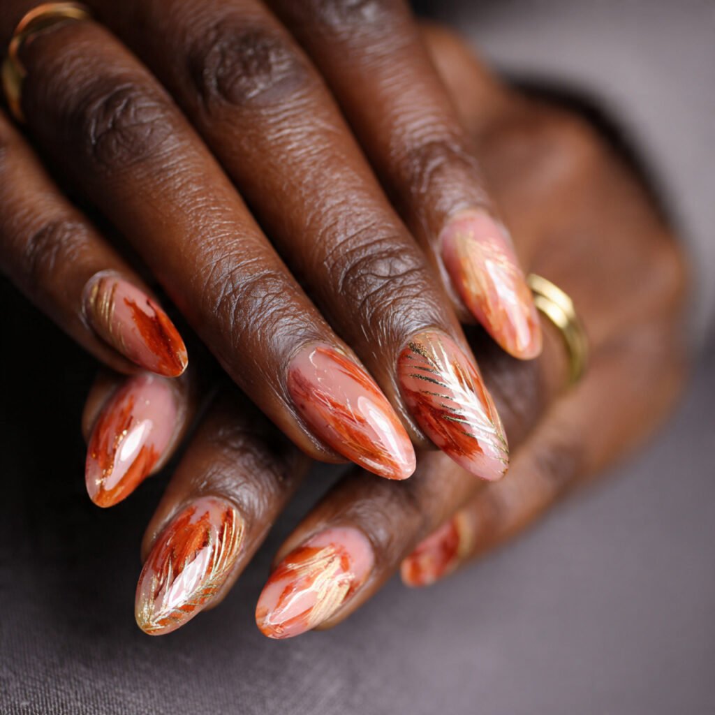 27 Gorgeous Nail Ideas for Black Women You Will Love 16 Abstract Nail Art Ideas