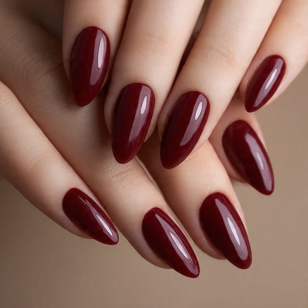 30 Best Dark Nail Ideas for Every Shade of Mysterious 3 Deep Burgundy Nails Ideas