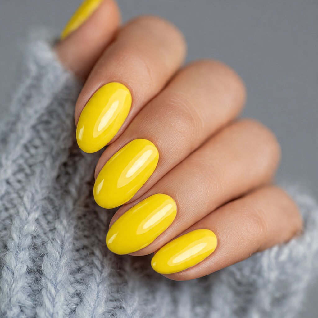 Canary Yellow Nail Ideas