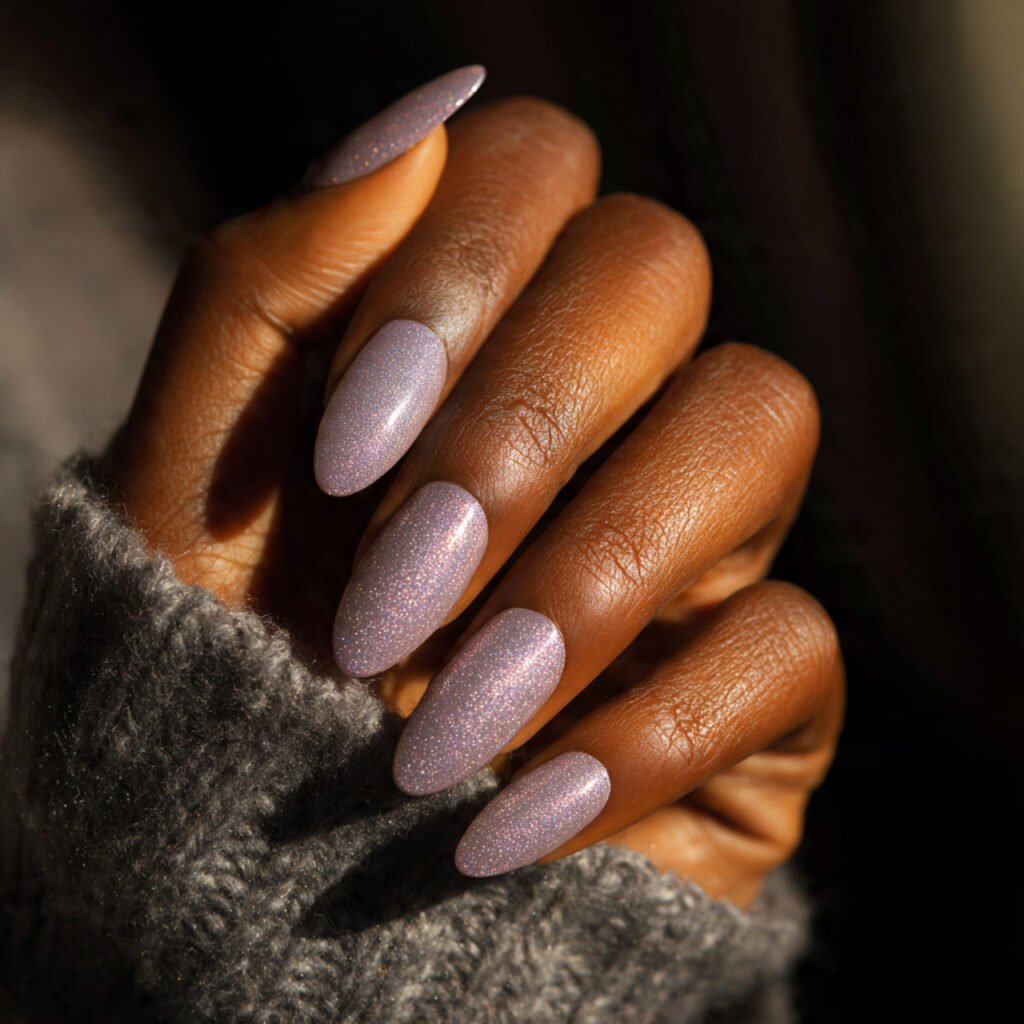 Frosted Lilac With a Pearlescent Finish