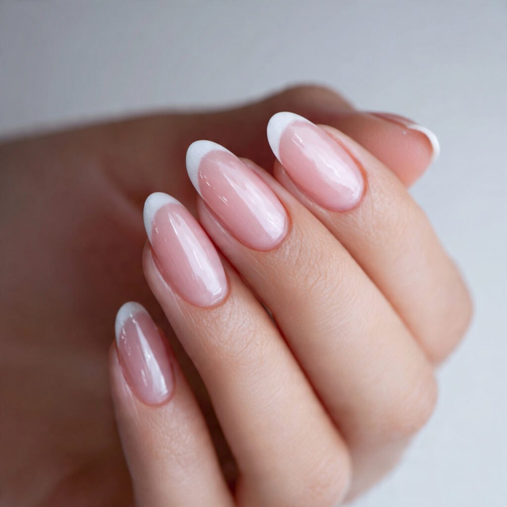 29 Best French Tip Nail Ideas That Go Way Beyond Basic White 29 Glazed French Finish