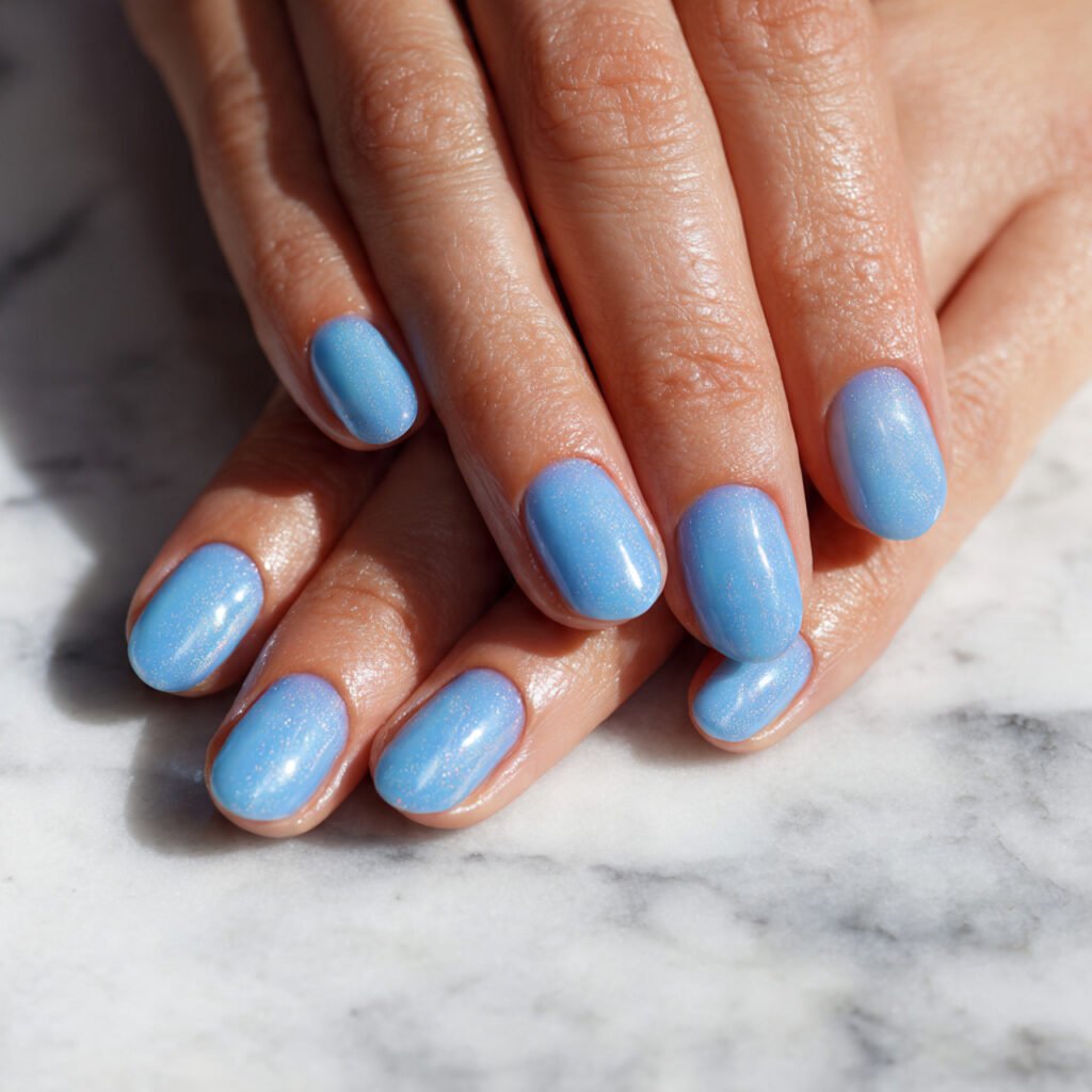 Blue Glazed Donut Finish