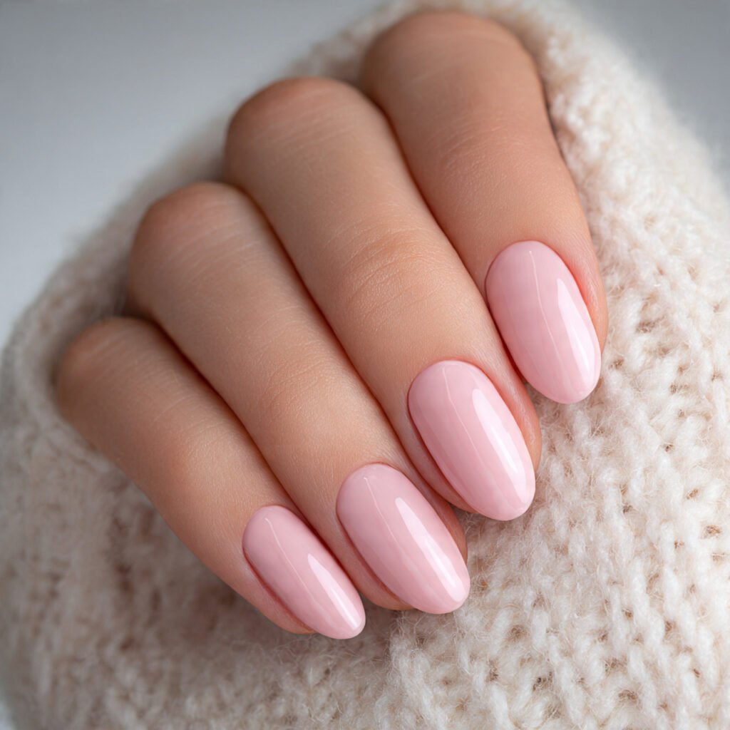 14 Simple Nail Ideas for a Timeless and Effortlessly Chic Look 4 Soft Pink Nail Ideas
