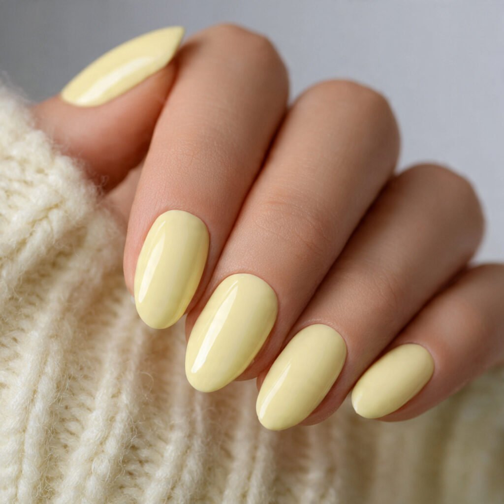 Butter Yellow Nail Ideas