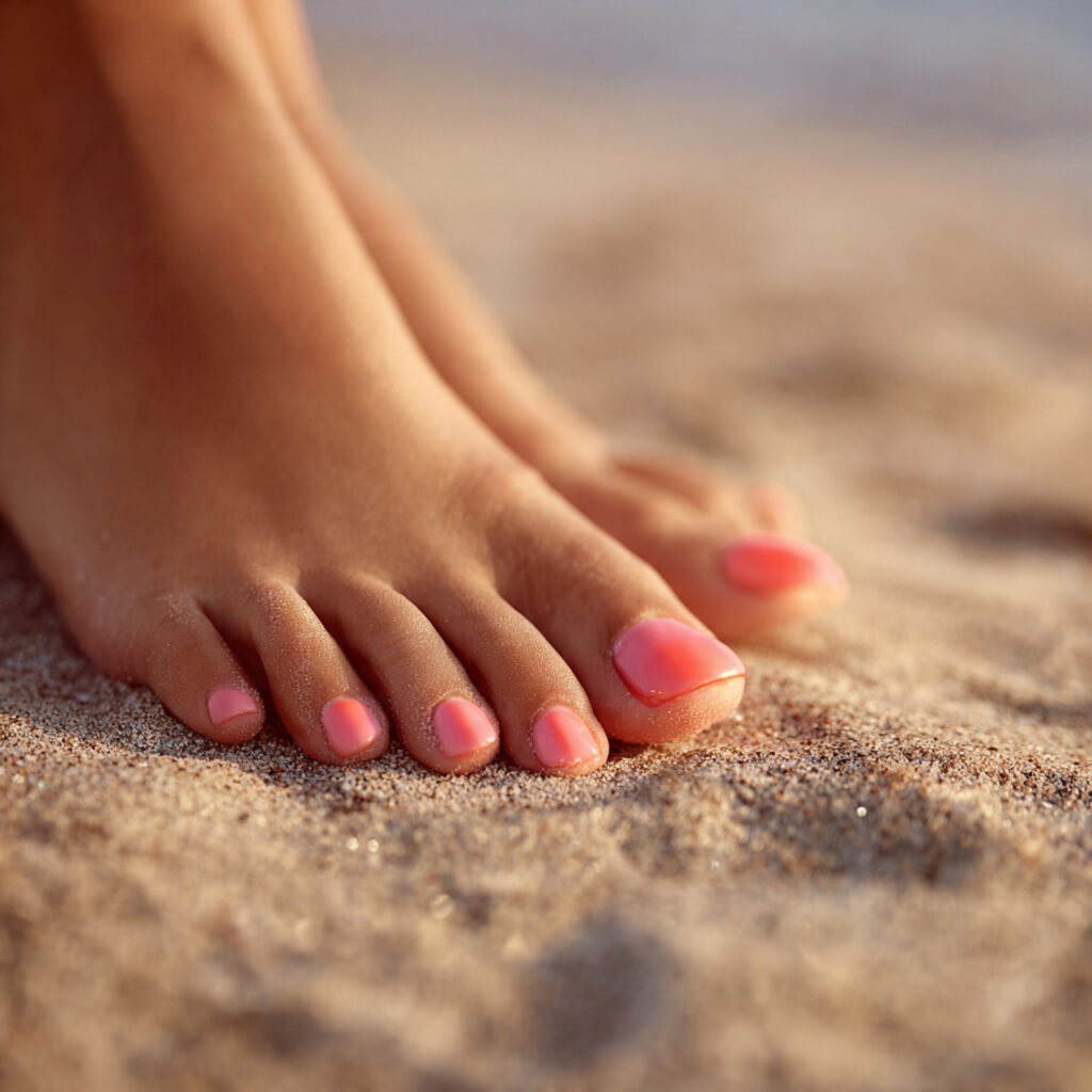 22 Best Summer Toe Nails Ideas for Every Vibe and Occasion 5 Seamless Ombre Fades