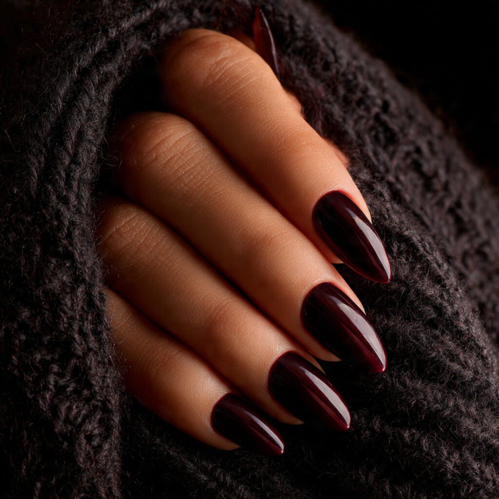 30 Best Dark Nail Ideas for Every Shade of Mysterious 9 Black Cherry Nails Ideas