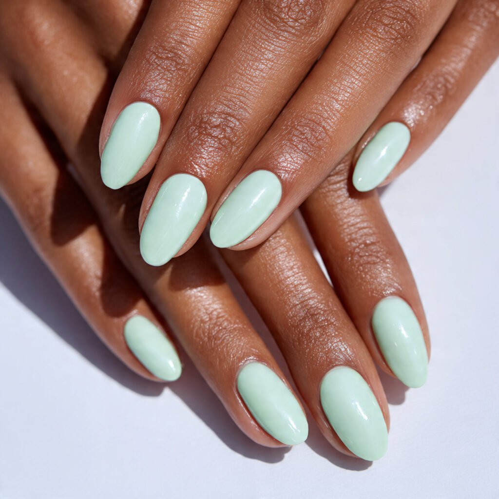 Mint Green for a Cool and Subtle Contrast