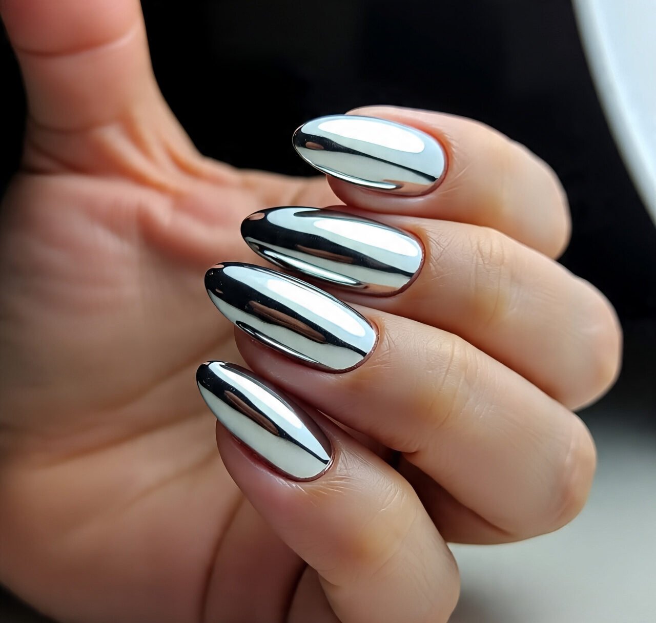 chrome nail ideas