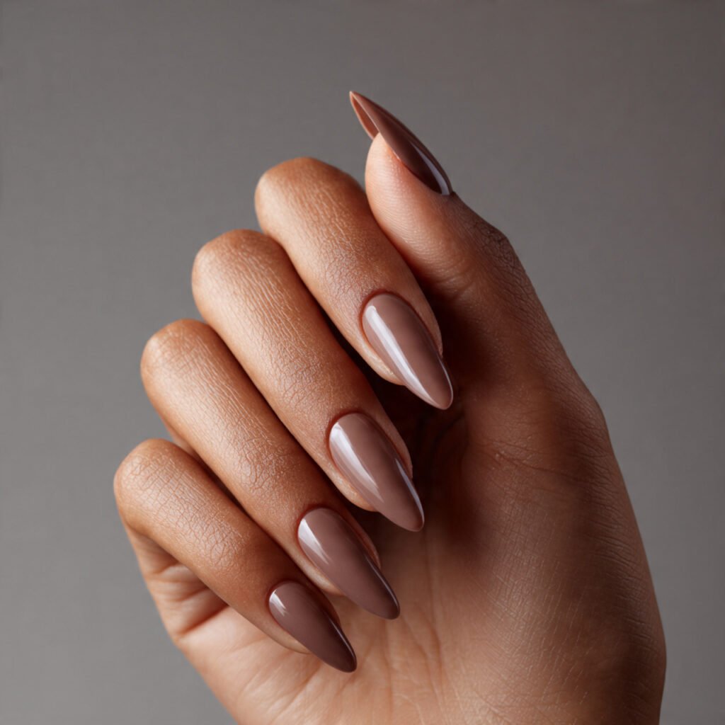 Dark Almond Elegance