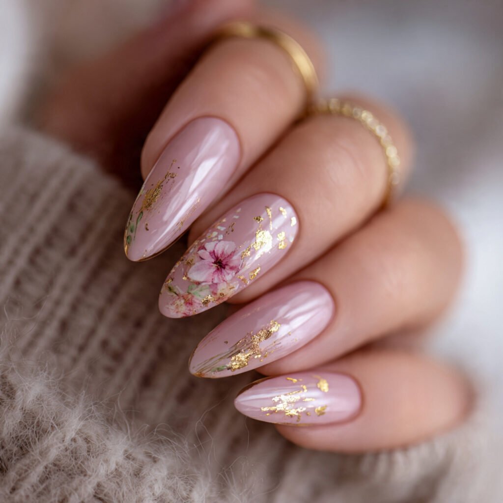 Almond-Shaped Nail Ideas