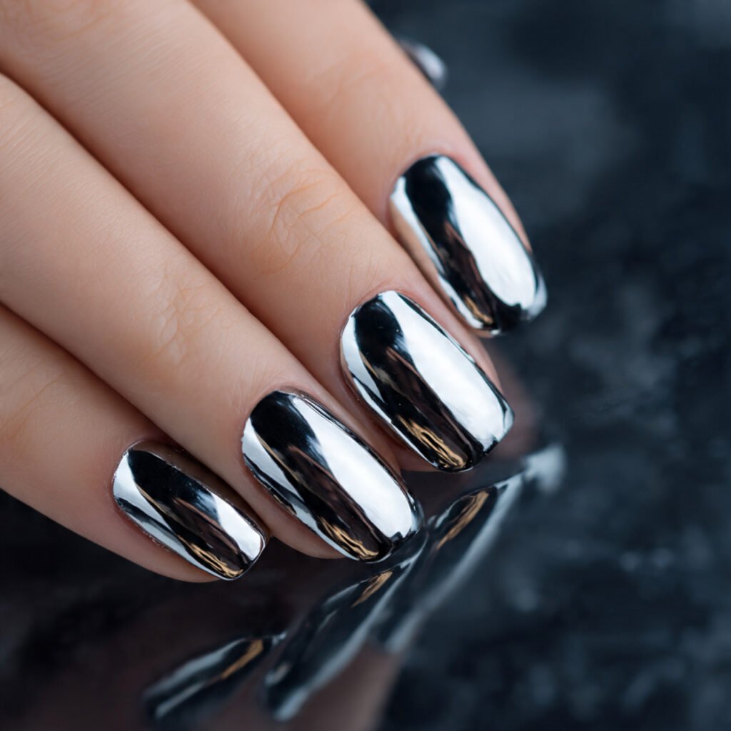 Bold Chrome Metallic Ideas