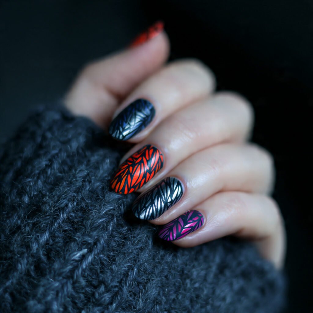 23 Square Nail Ideas You’ll Want to Copy This Season 24 Modern edgy aesthetic design