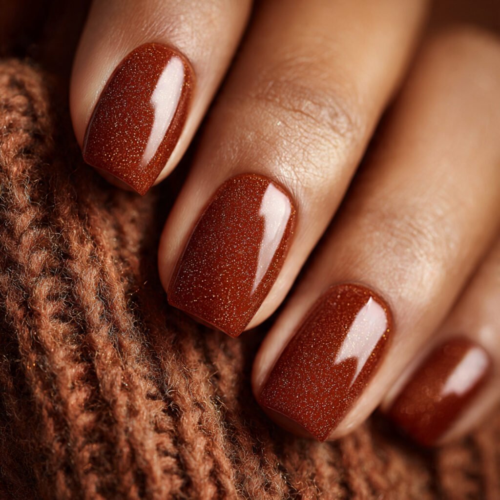 Caramel Toned Nails
