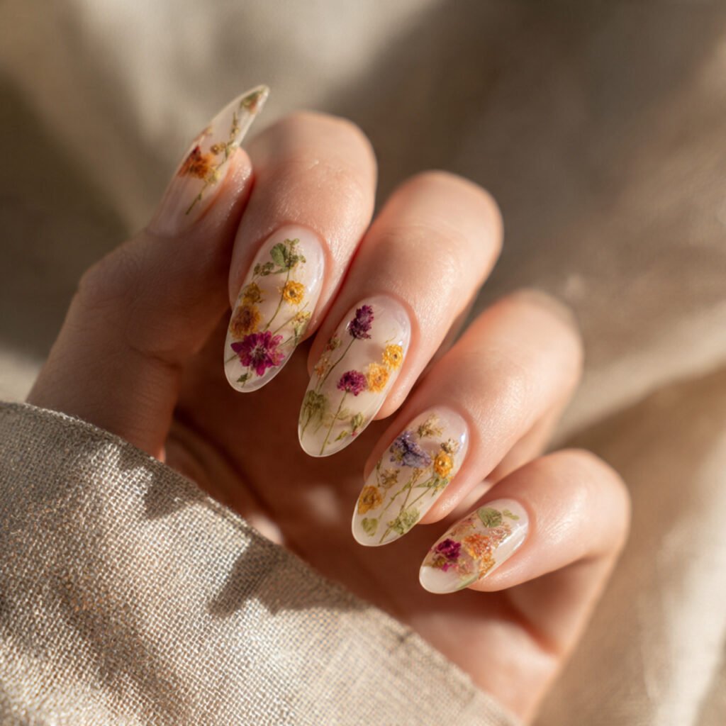 28 Easter Nail Ideas Spring Almond Looks You Will Obsess Over 15 Cottagecore Almond Nail Ideas