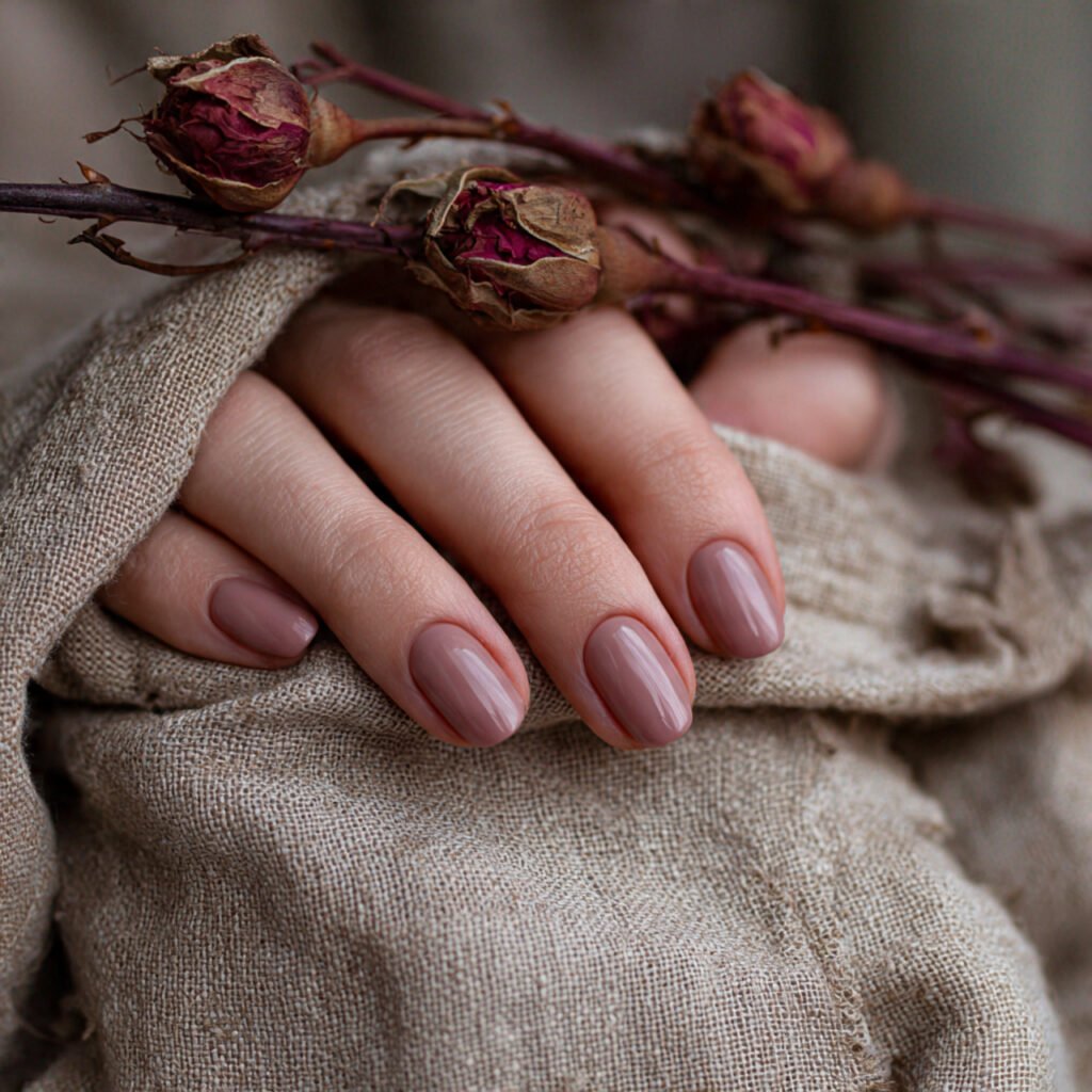 Dusty Rose Easter Nail Ideas