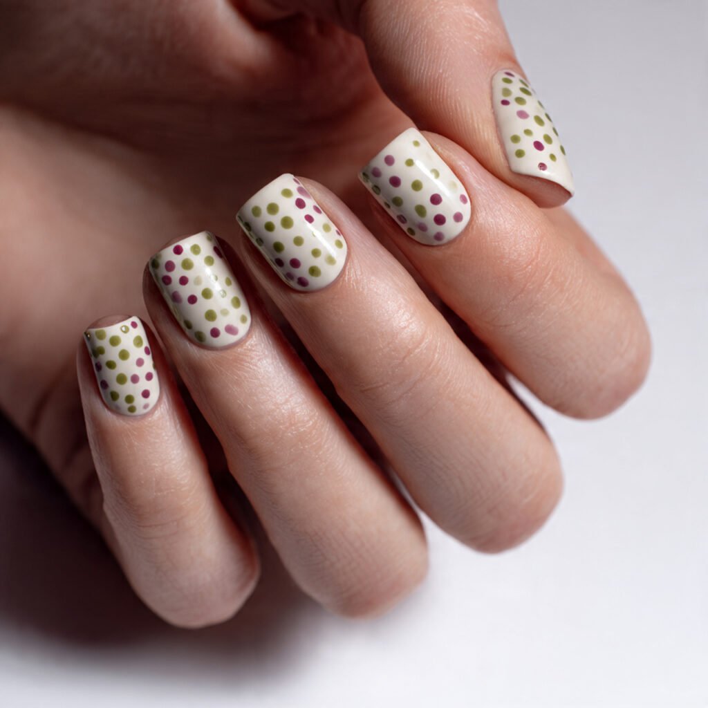 Fine Dot Art Nails