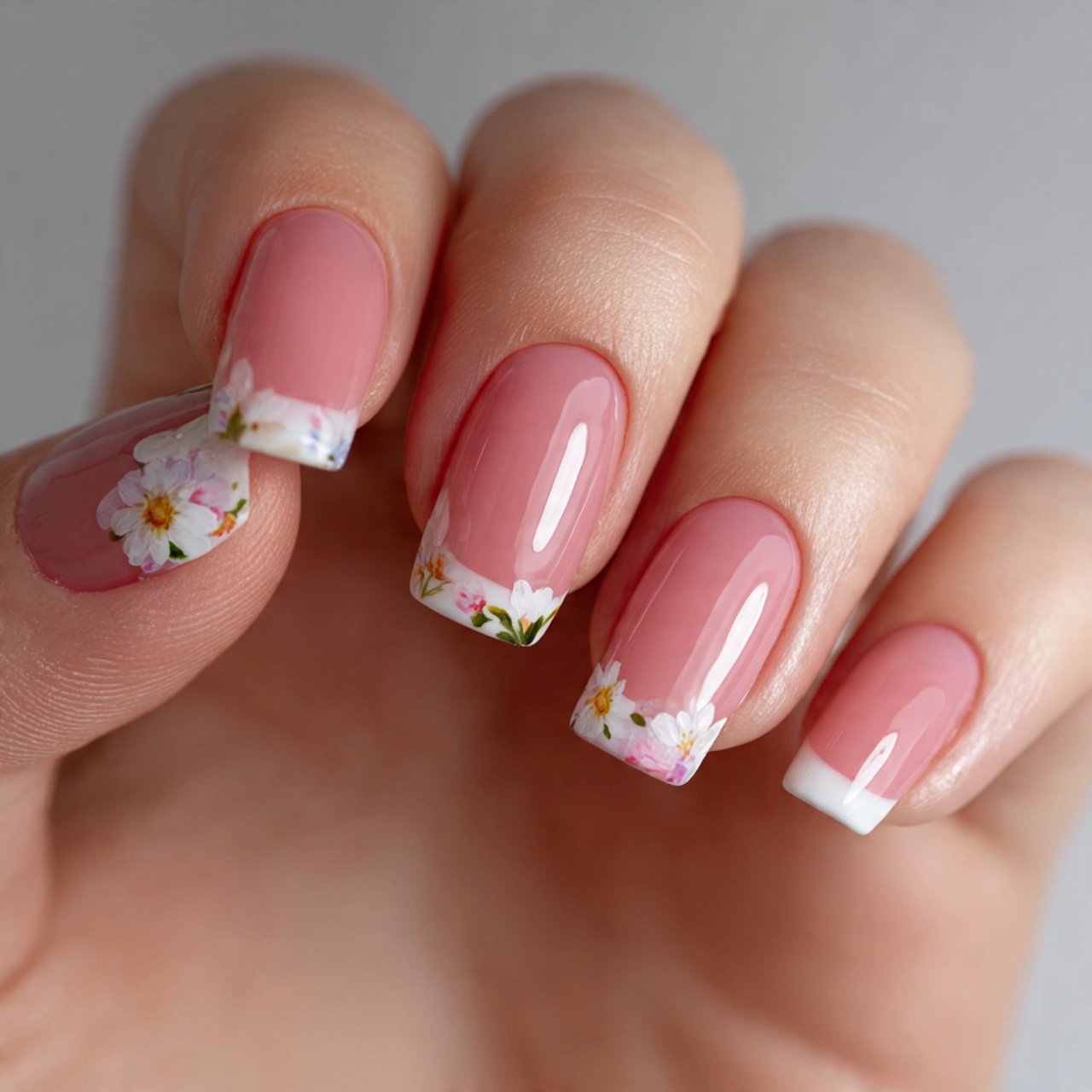 french tip nail ideas