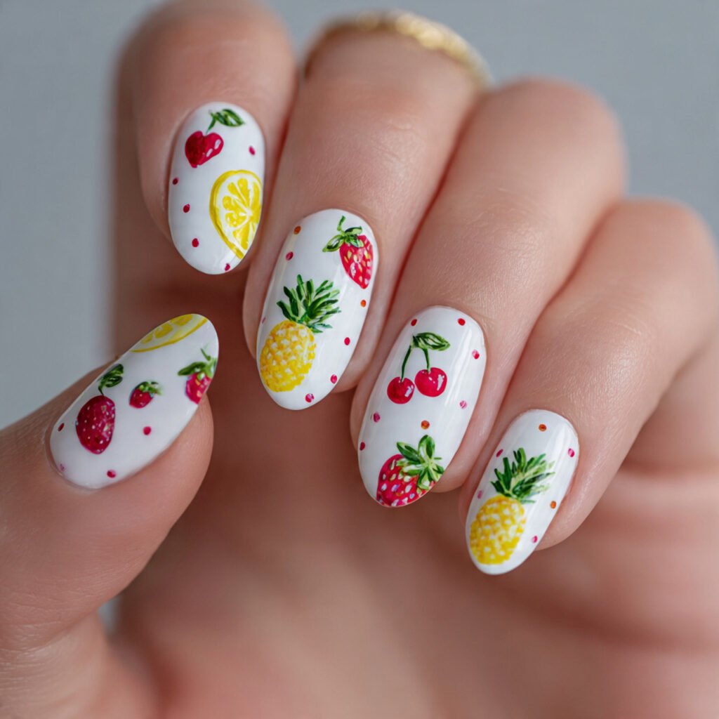 Fruit-Themed Nail Ideas