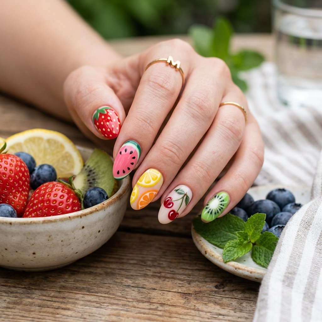 Creative Fruit Inspired Nail Ideas for Your Next Manicure