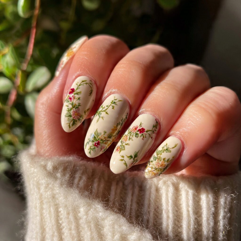 28 Easter Nail Ideas Spring Almond Looks You Will Obsess Over 26 Garden Inspired Almond Nail Ideas