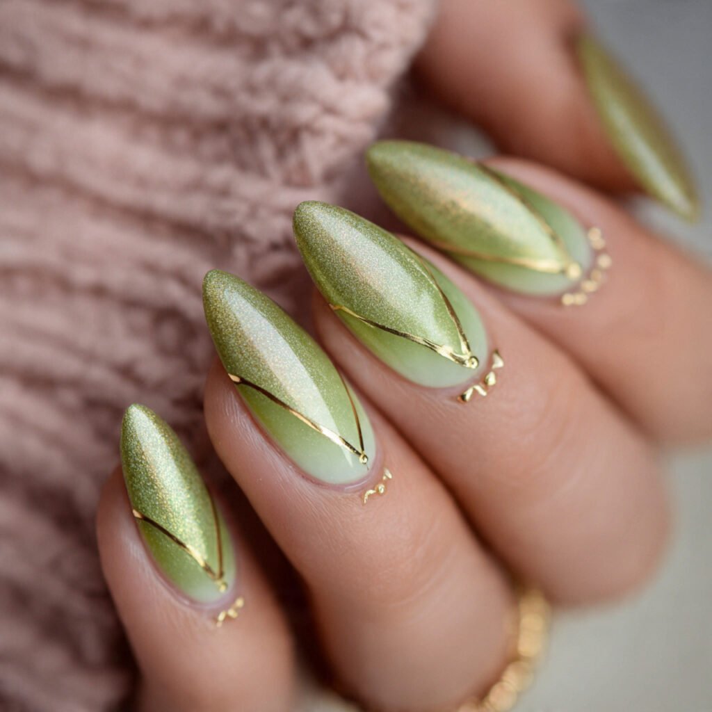 Golden Pear Shimmer Designs