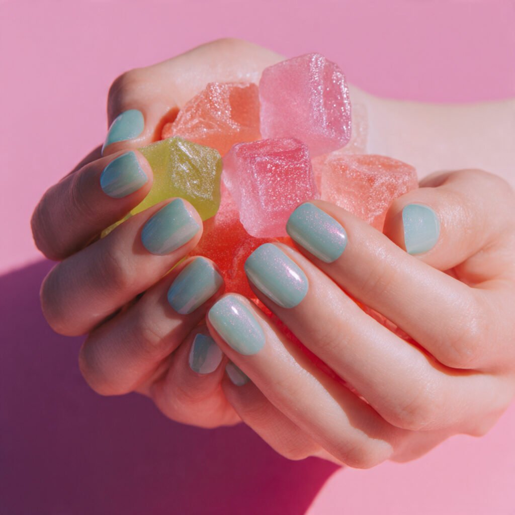 Jelly Gel Nail Ideas for Spring