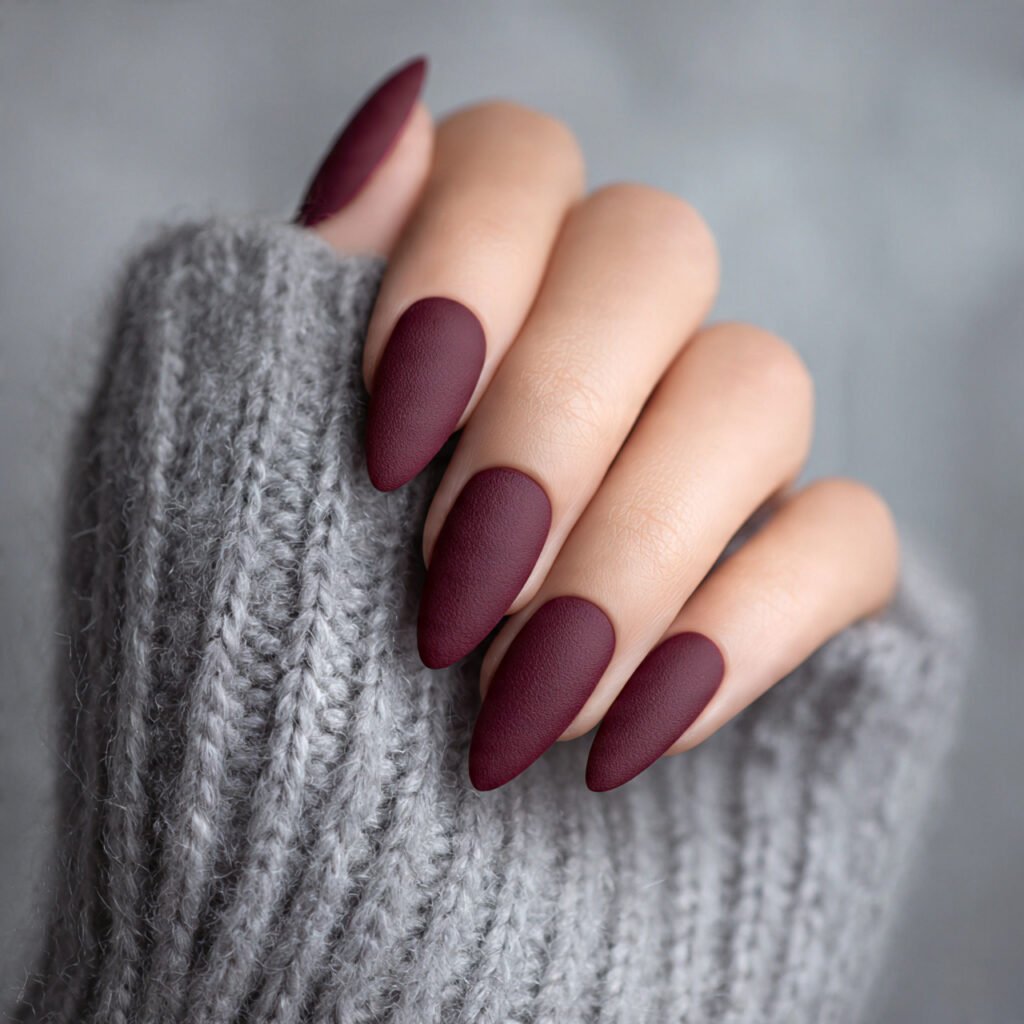 26 Stunning Fall Nail Ideas to Transform Your Look This Season 16 Matte Fall Nail Ideas