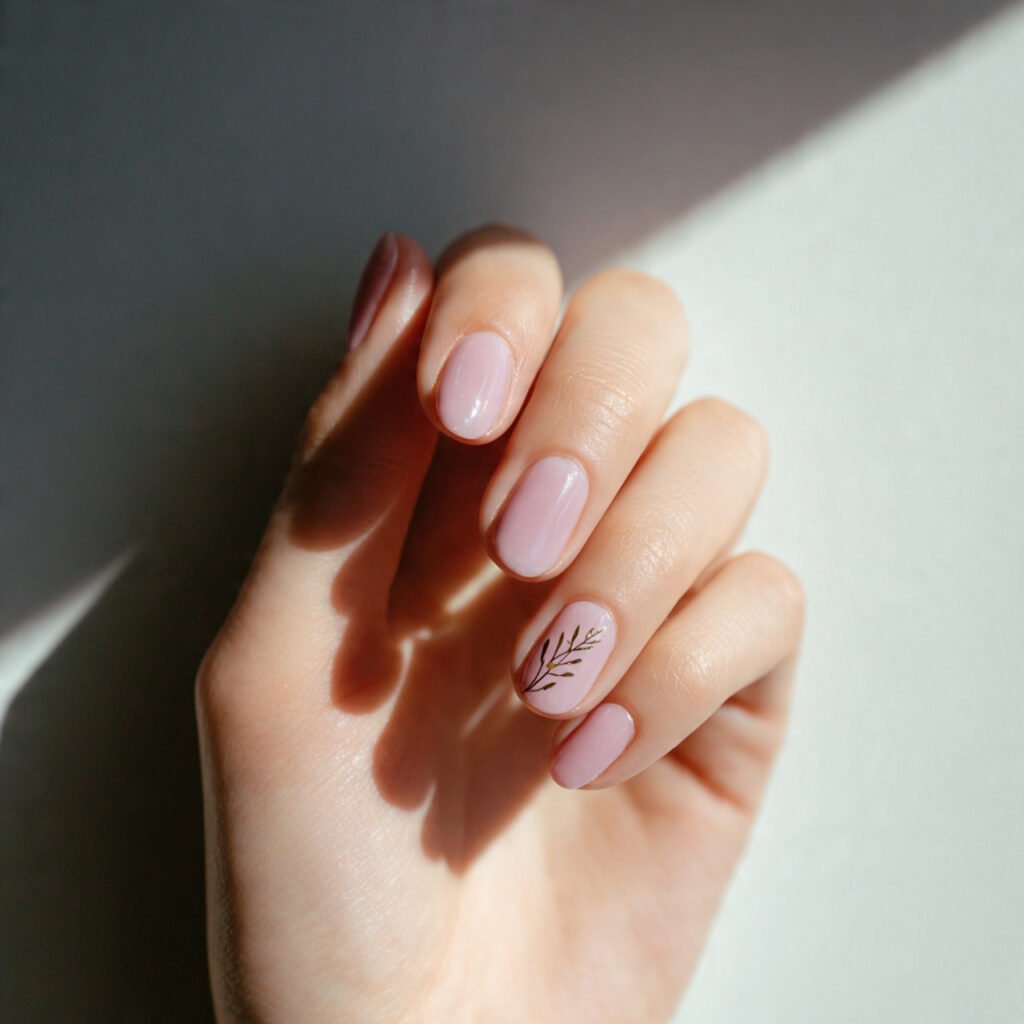 Minimalist Gel Nail Ideas for Spring