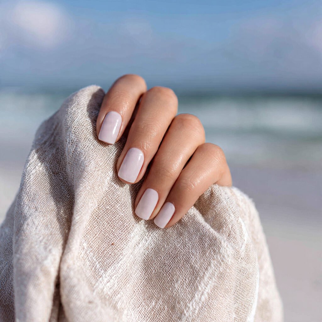 28 Top beach nail ideas: Stunning Designs for Summer 2026 4 Minimalist Sea Salt Ideas