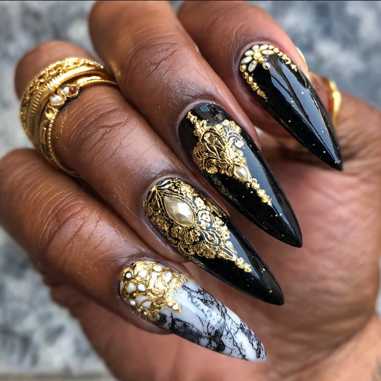 nail ideas for black women