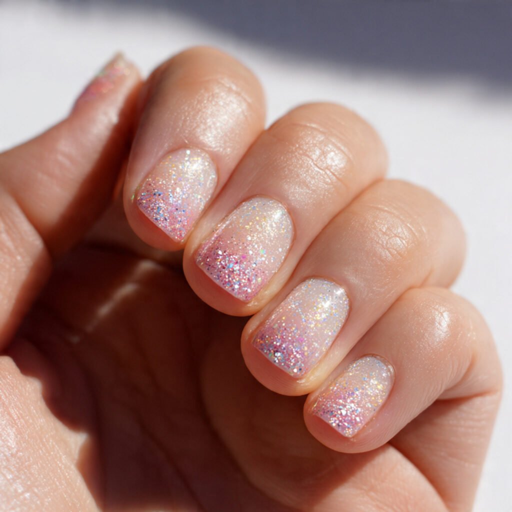 28 Stunning Easter Nail Ideas Pastel Designs You Need to Try Right Now 14 Pastel Glitter Easter Nail Ideas