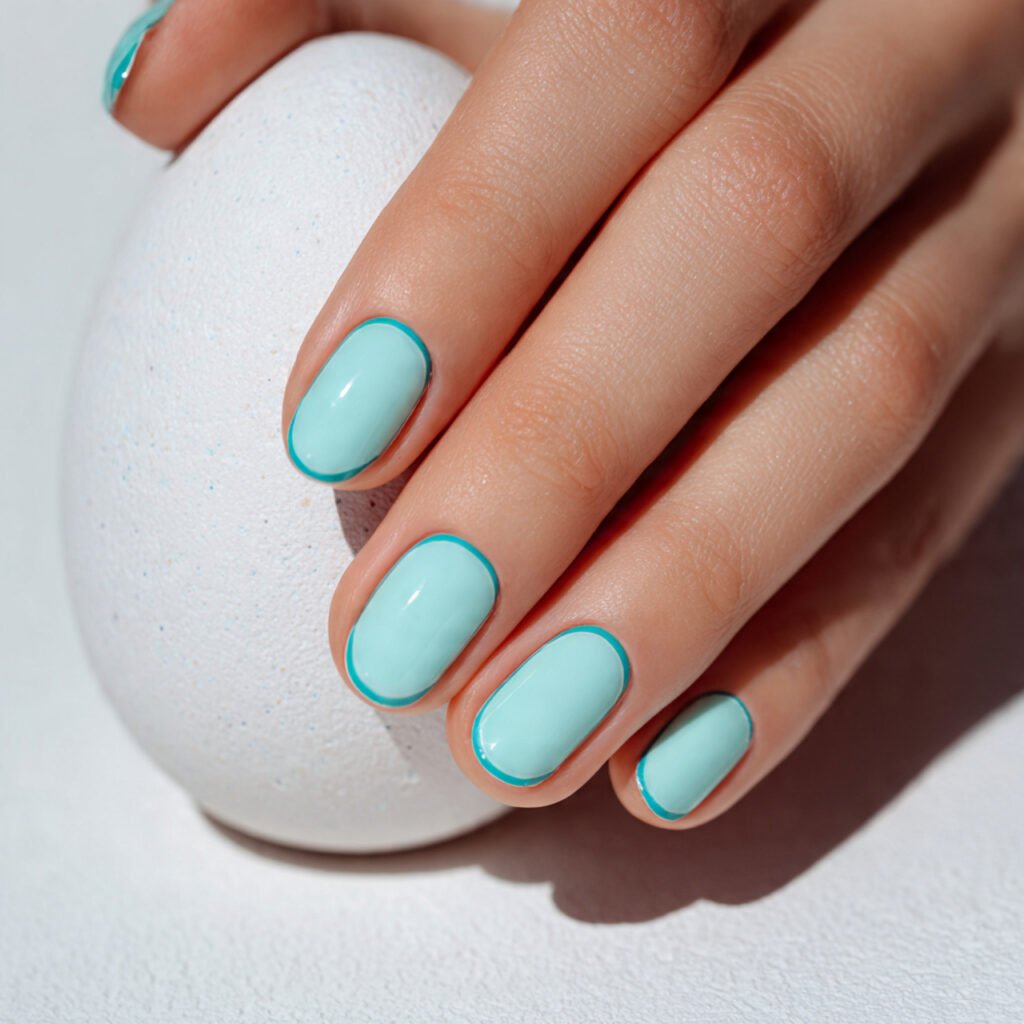 28 Stunning Easter Nail Ideas Pastel Designs You Need to Try Right Now 18 Pastel Negative Space Easter Nail Ideas