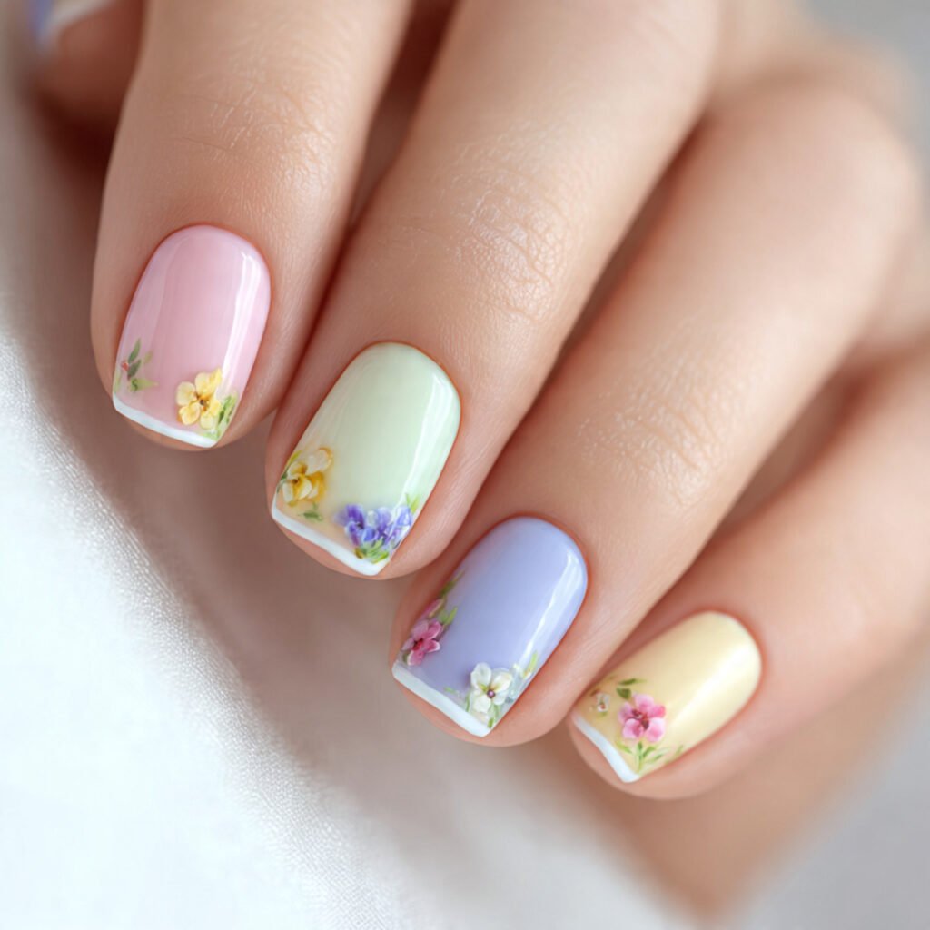 28 Stunning Easter Nail Ideas Pastel Designs You Need to Try Right Now 29 Pastel Short Nail Ideas for Easter