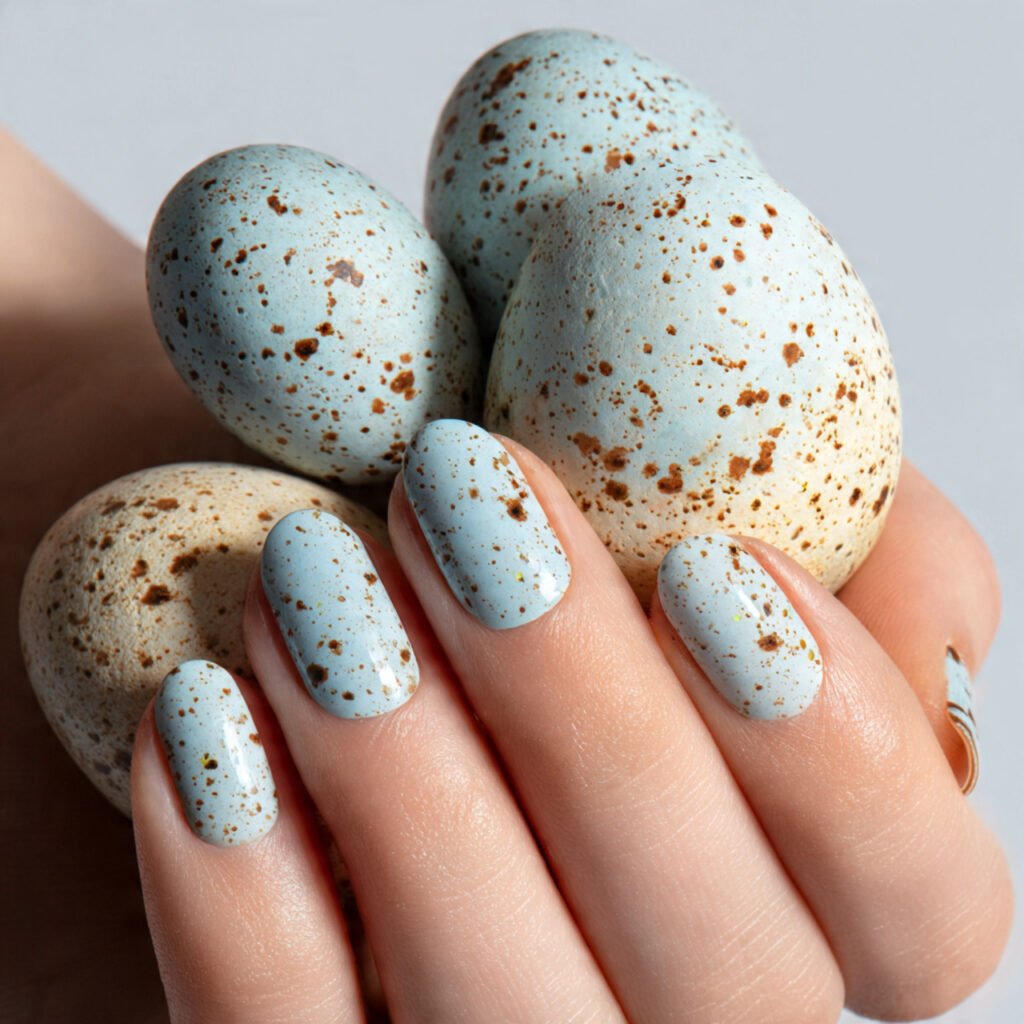 28 Stunning Easter Nail Ideas Pastel Designs You Need to Try Right Now 11 Pastel Speckled Nail Ideas for Easter