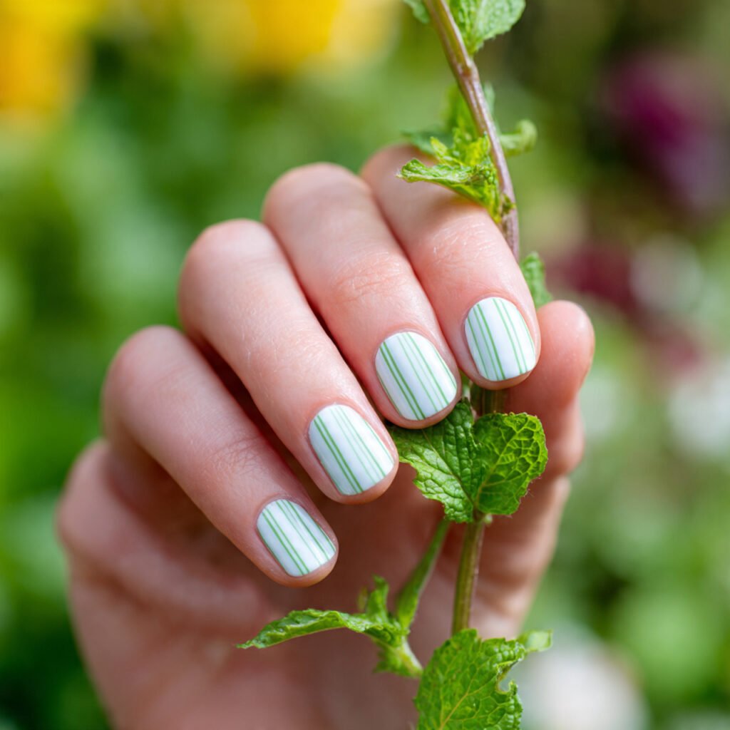 30 Fresh Bright Spring Nails Ideas to Try for a Vibrant Look 28 Vivid Kelly Green Accents