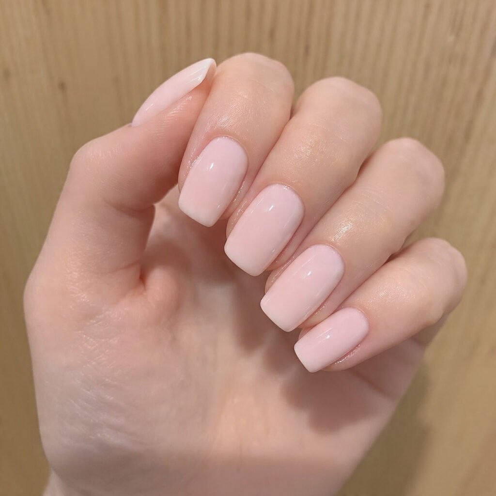 29 Fresh Pink Spring Nails Ideas to Refresh Your Look in 2026 13 Creamy Strawberry Milk Base
